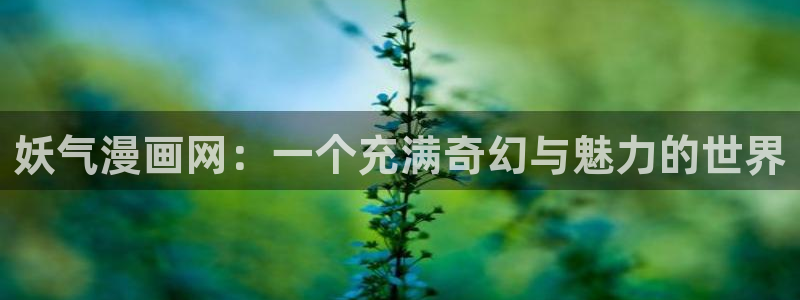 千千漫画韩漫漫画免费阅读看漫画下：妖气漫画网：一个充满奇幻与魅力的世界
